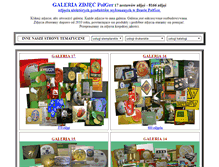 Tablet Screenshot of galeria.polger.eu